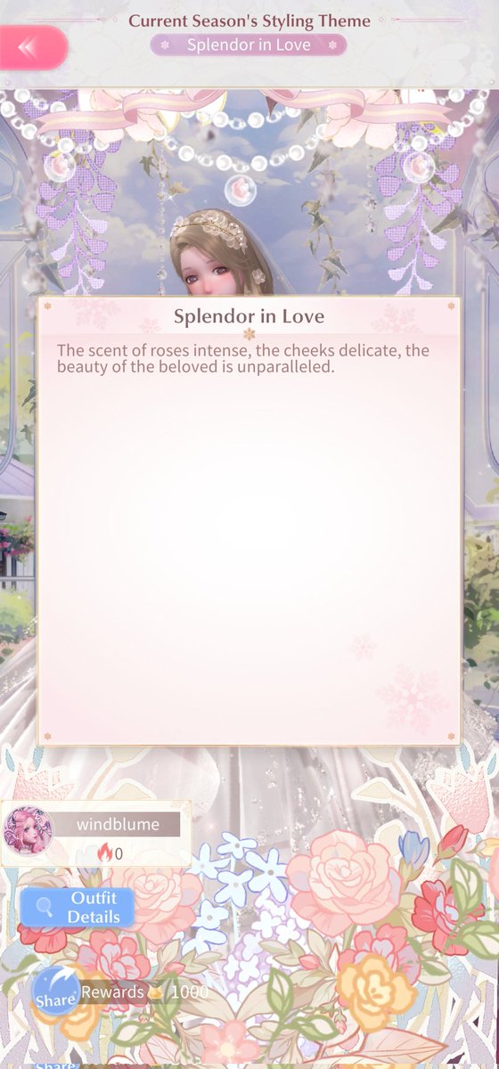 windblumeviolet's tweet photo. Shining Nikki styling I did for a competition, probably won't go high because most will do it based on the MR set BUT I saw an excuse to do a wedding vibe sooo https://t.co/OxAWVvD03E
