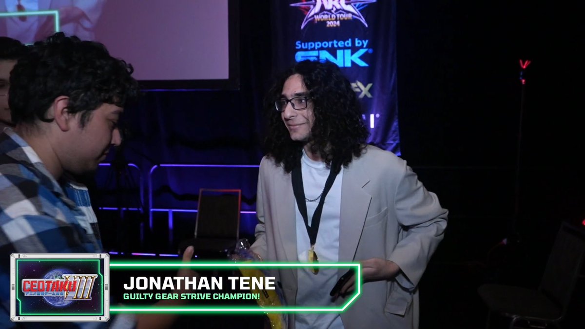 ASWesports's tweet photo. CEOtaku #GGST results.
🥇@jonathan_tene
🥈@RedIAmNot4
🥉@cheryo000
4⃣@ImMFCR
5⃣@hotashis,@KreatorOE
7⃣@Skull_Duggers,@RazzoSharp 
Congratulations!
#AWT2024 #CEOtaku https://t.co/s2RLcbirSb