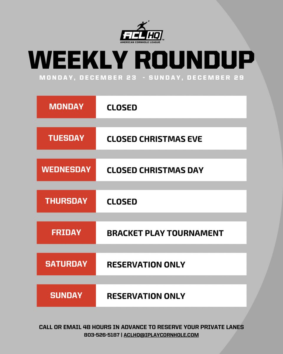 It’s beginning to look a lot Christmas 🎅 But don’t worry, there are still bags to be thrown coming up!