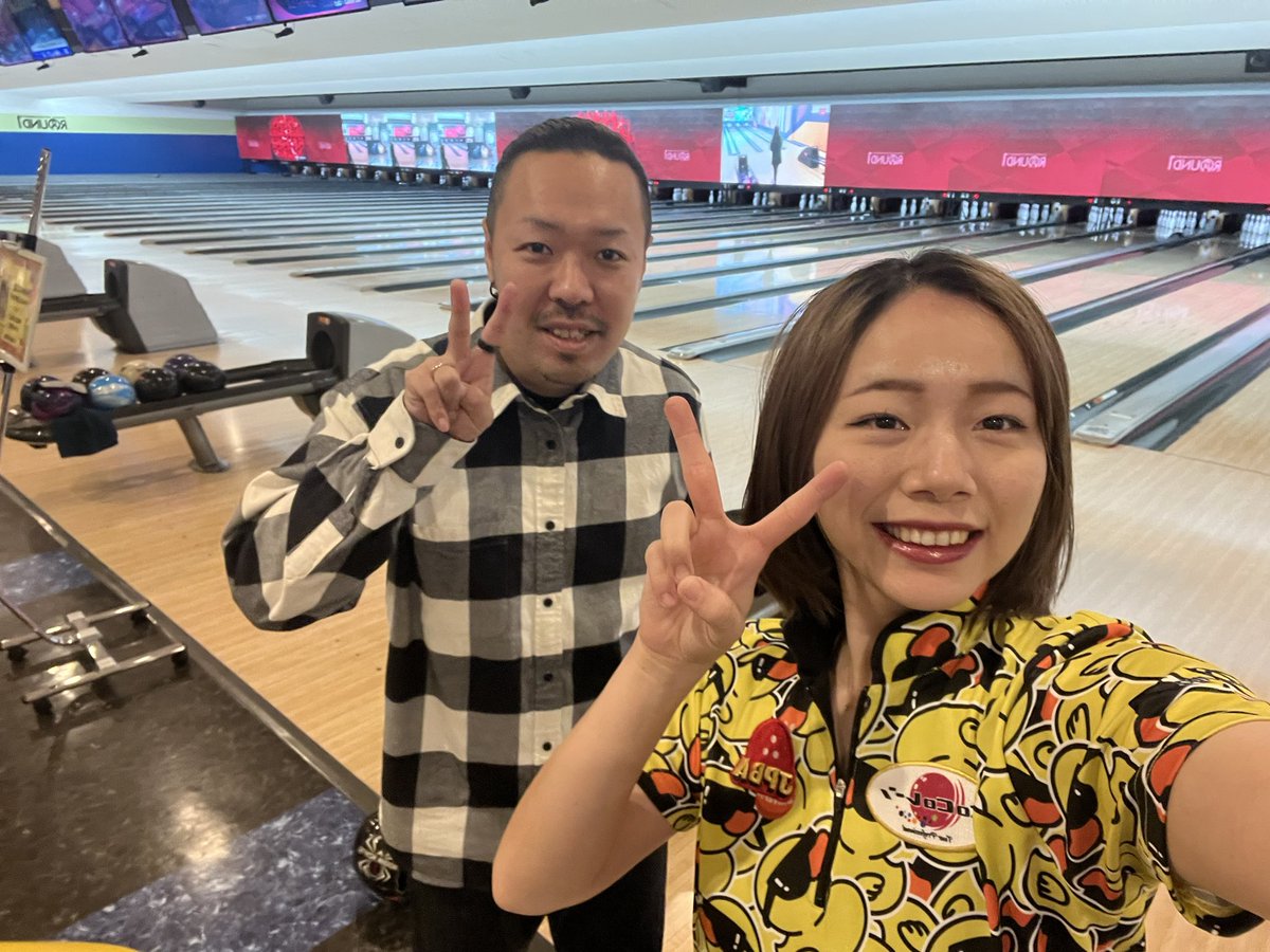 49erZ_K's tweet photo. 昨日野仲美咲Pのチャレンジ行って来たぁ〜🎳
楽しかったぁ〜😆✨✨ https://t.co/Yea7ZzCgC1