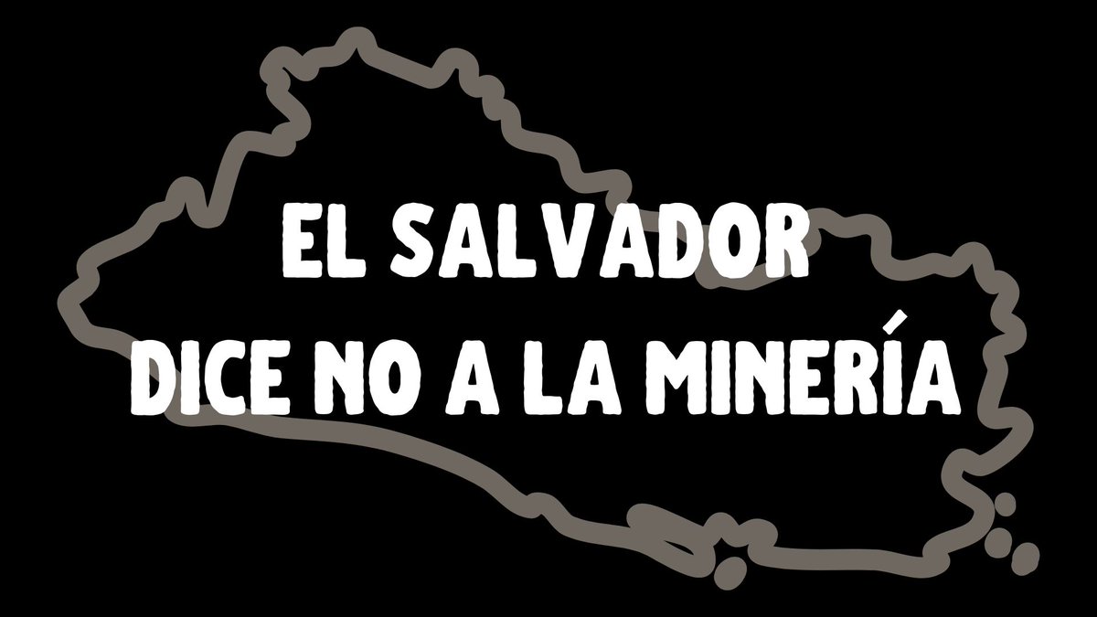 Desde #RedJuventudES decimos #NoALaMineriaSiAlaVida 🌱

La minería metálica solo trae destrucción para los recursos naturales, la salud y los territorios. ⚠️

🚨 ¡Defendamos nuestro país y nuestra gente! Exigimos que no se derogue la Ley de Prohibición de Minería Metálica. ✊️