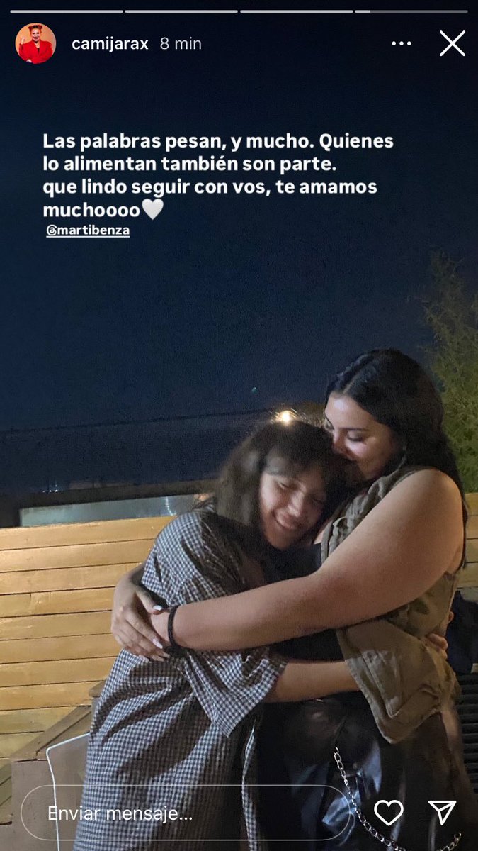 benzachot's tweet photo. LA HISTORIA QUE SUBIÓ CAMI JARA🥺 estoy completamente destrozada https://t.co/5zLGOiKqQW