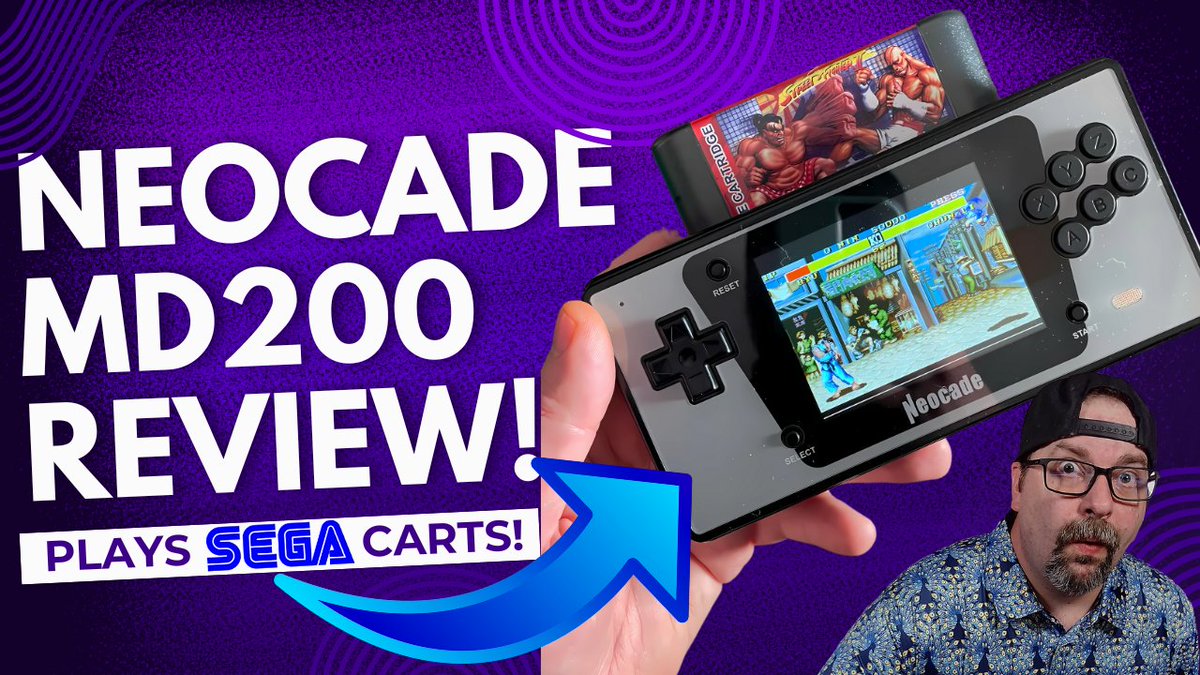 PDubsArcadeLoft's tweet photo. I can't believe I am playing a new Sega Genesis/Megadrive Handheld in 2024? LOL Let's check out the Neocade MD200!
WATCH MY REVIEW:
https://t.co/NON4K0idzs
#NEOCADEMD200 #NEOCADE #MD200 #HANDHELDREVIEW #RETROGAMING #SEGAHANDHELD https://t.co/GKEPiOl2aG