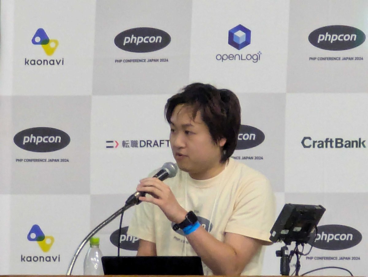 NE_inc_YOKOHAMA's tweet photo. PHP Conference Japan 2024ではNEのメンバーも登壇させていただきました!
開発スキル向上のTipsやリファクタリングを楽しむためのポイントなど、熱く語らせていただきましたよ~🔥
@myblackcat7112
@_mkmk884
#phpcon #phpcon2024 https://t.co/eEqg0oe6a9