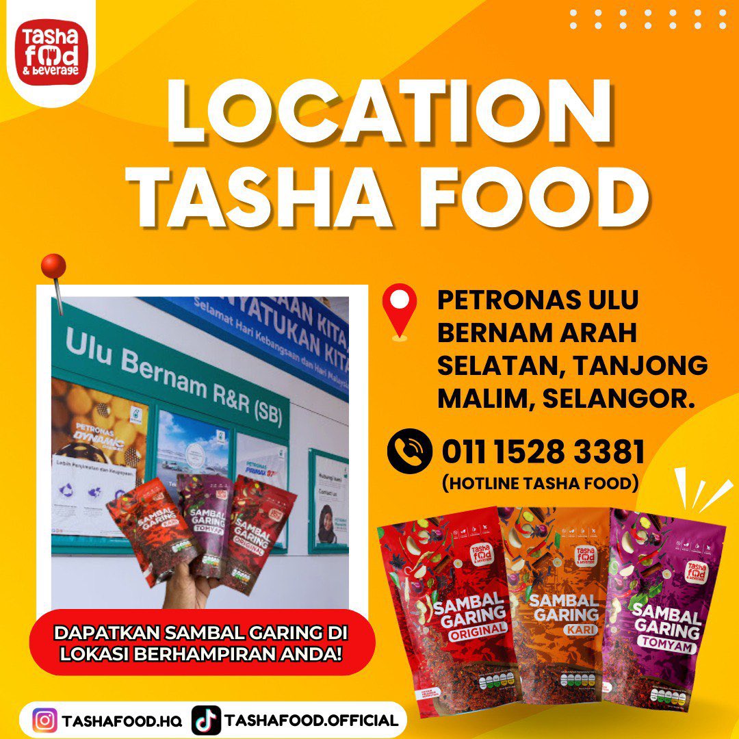 EmpireTasha's tweet image. LOCK PETRONAS HIGHWAY PLUS
✅ UTARA KE SELATAN
✅ SELATAN KE UTARA
TQ YG SUPPORT TASHA FOOD 🙏🏽
#tashafood #sambalgaring #sambal #sambalgaringikanbilis #sambalpedas #sambalpadu #sayajual #agentwanted #penang #makanansihat #noMSG #TravelPack #readytoeat #lifestyle