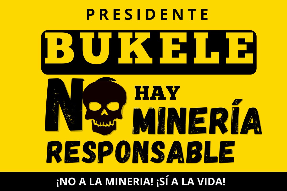 rev_mov's tweet photo. La prohibición de la Minería metálica ha sido una de las grandes conquitas del pueblo salvadoreño que no quiere más contaminantes en su agua, tierra y territorio. Hoy reiteramos #NoALaMineriaSiALaVida 🌱🚨 https://t.co/cSZTRC1j0G
