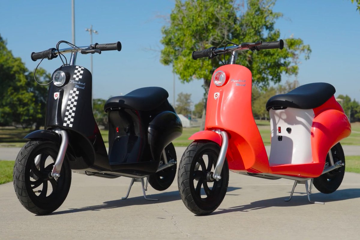RazorWorldwide's tweet photo. #FACT: The #PocketMod is redefining what it means to ride in style ✨ https://t.co/d5xgh6AjxV