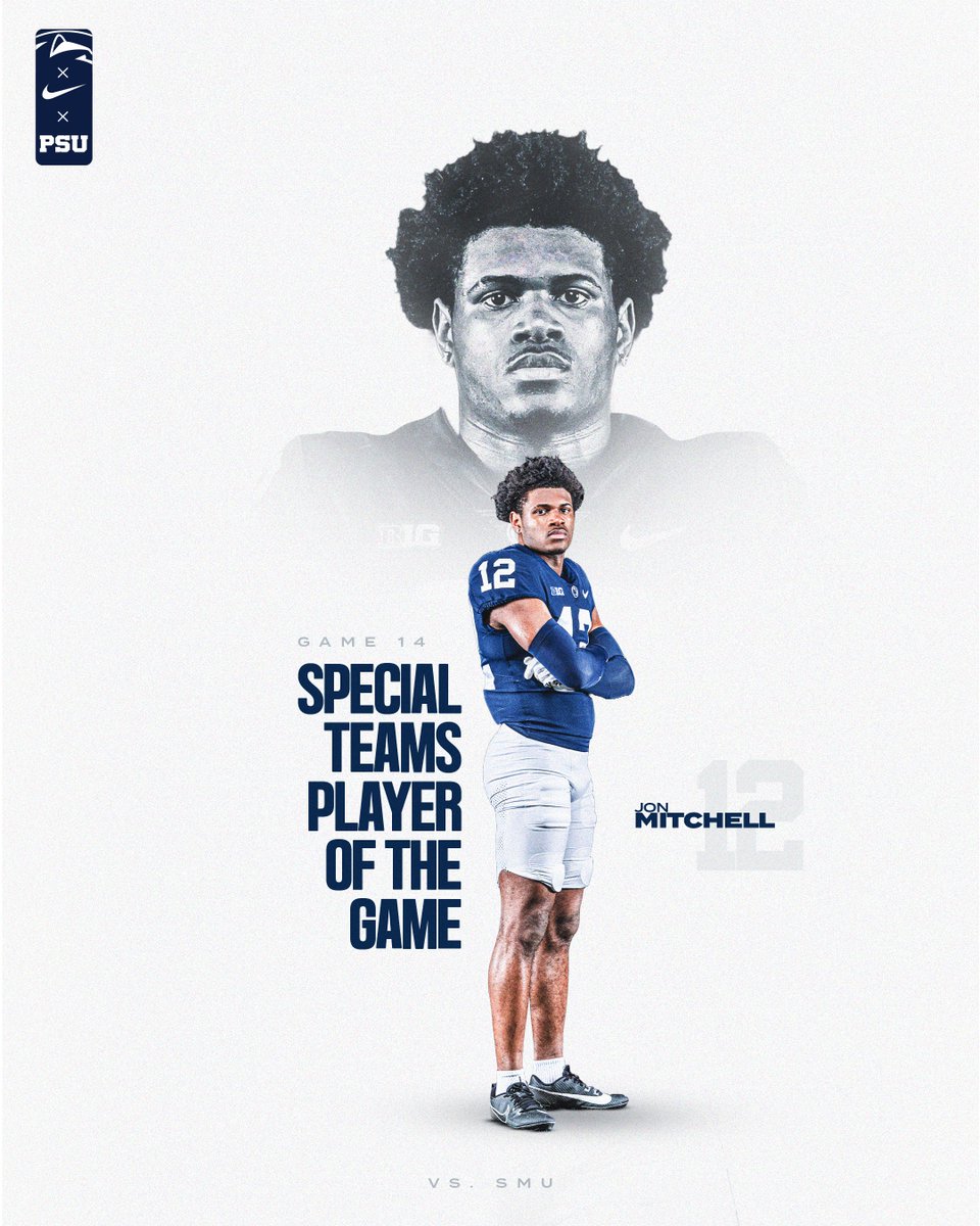 Game 14 — Players of the Game

vs. SMU

O: <a href="/NickSingletonn/">Nicholas Singleton</a> + @Kaytron_Allen
D: <a href="/Tony_Rojas5/">Tony Rojas</a> + @Dominic_DeLuca9 + @TheDaniDennis
ST: <a href="/MitchellxJon/">Jon Mitchell ✞</a>

#WeAre