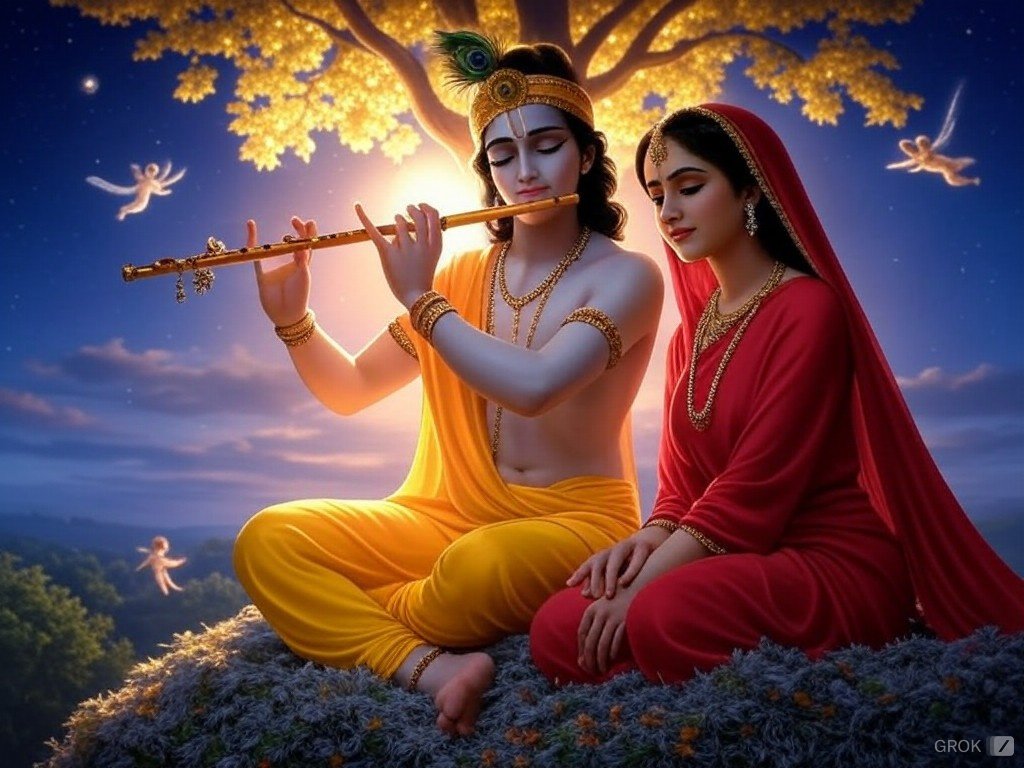 "हर सुबह नई ऊर्जा, नया उत्साह लेकर आती है। जैसे श्रीकृष्ण ने गीता में सिखाया, अपने कर्म पर विश्वास रखो और हर दिन को अपना सर्वश्रेष्ठ दो।

✨ शुभ प्रभात! ✨
जय श्रीकृष्ण। 🙏"