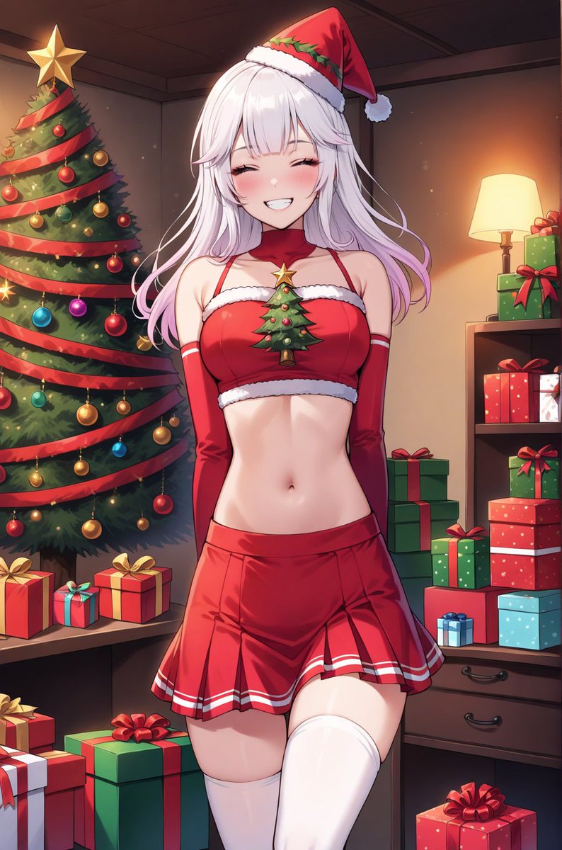 明天就是平安夜咯～希望大家能平平安安～和家人团聚～近期艾希莉休假，过几天开业哦❤️