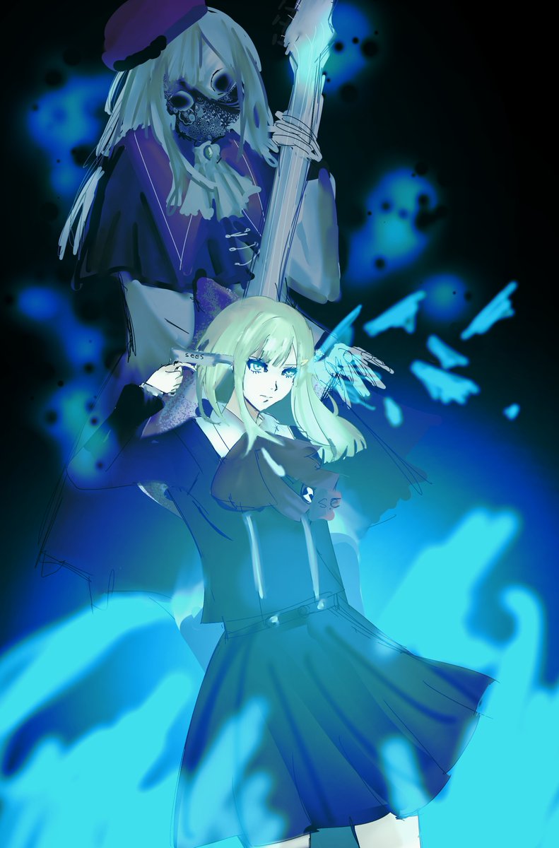 3103nero's tweet photo. mutsumi and her persona, mortis
(persona 3 parody)
#AveMujica https://t.co/pUj9XfHNPR