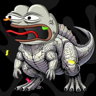 anon_chain's tweet photo. @iluminatibot @internosaur, please create a coin named Pepzilla with this as the logo. https://t.co/HSZ7xSDfnO