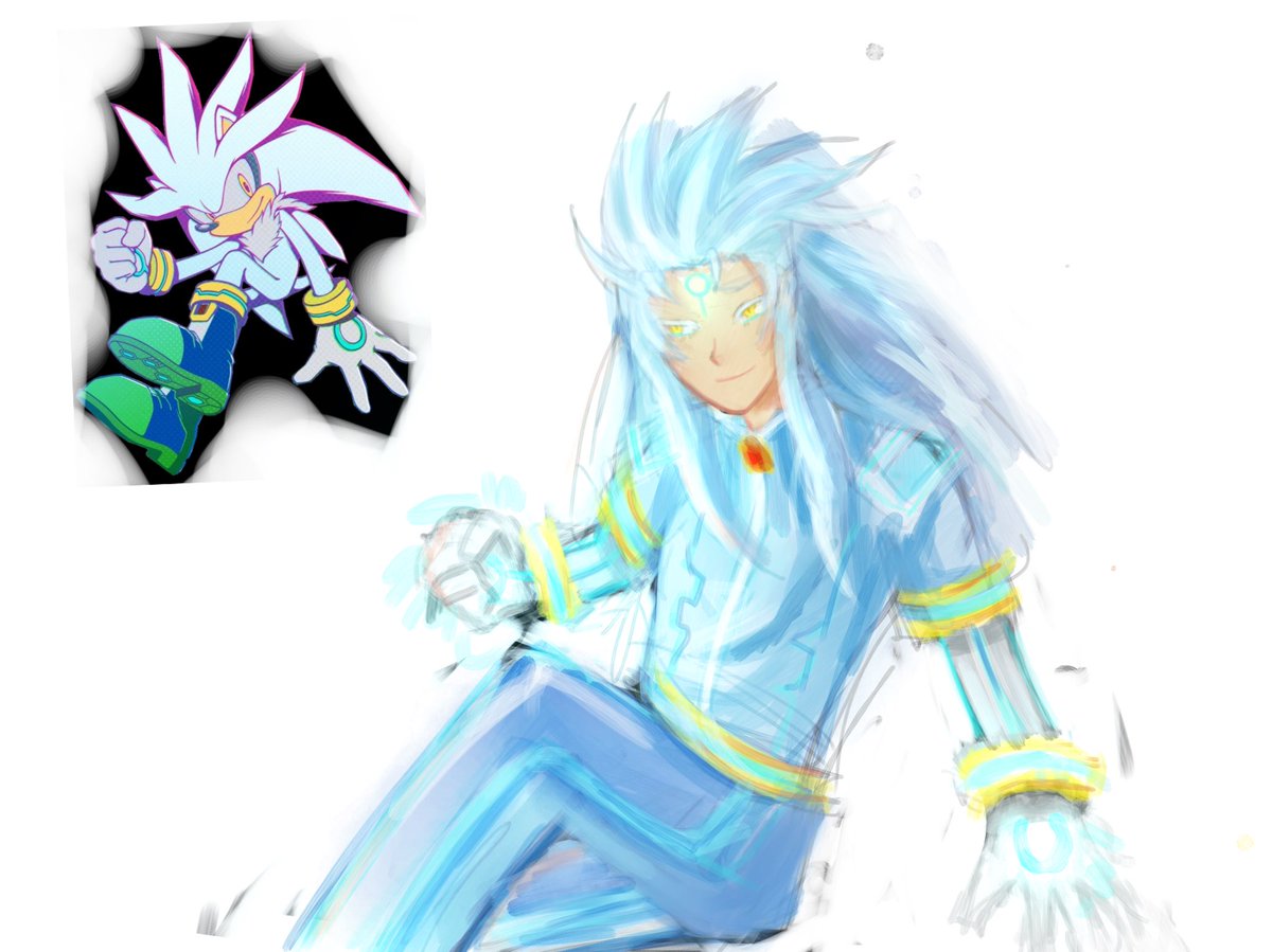 panda23456_'s tweet image. #sonic characters as human