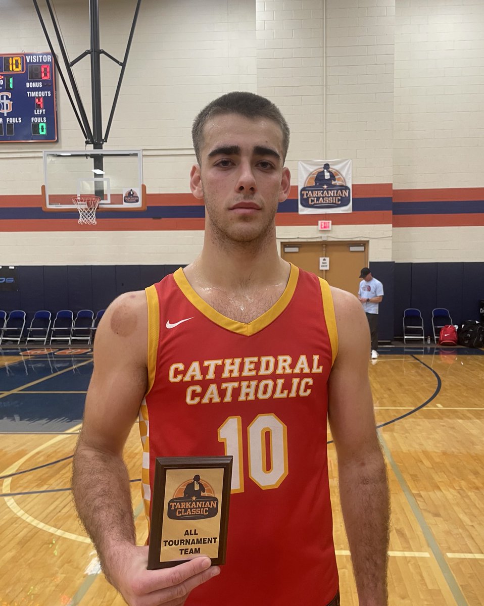 Tarkanian Classic (@tarkclassic) on Twitter photo More All-Tourney 🏆
@gatorade Bracket Championship
Runner Up Cathedral Catholic <a href="/cchsdonsbball/">CCHSDonsBasketball</a>
#10 Patrick O’Brien Jr. 6’5 2025
<a href="/FullTimeHoops1/">Aaron Burgin</a> <a href="/trigonis30/">Dinos Trigonis</a> <a href="/BallerTV/">BallerTV</a> <a href="/RonMFlores/">Ronnie Flores</a> <a href="/FrankieBur/">Frank Burlison</a> <a href="/GamepointNation/">Gamepoint Basketball</a> More All-Tourney 🏆
@gatorade Bracket Championship
Runner Up Cathedral Catholic <a href="/cchsdonsbball/">CCHSDonsBasketball</a>
#10 Patrick O’Brien Jr. 6’5 2025
<a href="/FullTimeHoops1/">Aaron Burgin</a> <a href="/trigonis30/">Dinos Trigonis</a> <a href="/BallerTV/">BallerTV</a> <a href="/RonMFlores/">Ronnie Flores</a> <a href="/FrankieBur/">Frank Burlison</a> <a href="/GamepointNation/">Gamepoint Basketball</a>