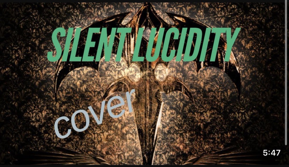 New video dropped today - Silent Lucidity
It’s beautiful. 

Silent Lucidity
youtu.be/4uok1g6FzPQ

If you’re a Queensrÿche fan, or music in general, you should check it out!