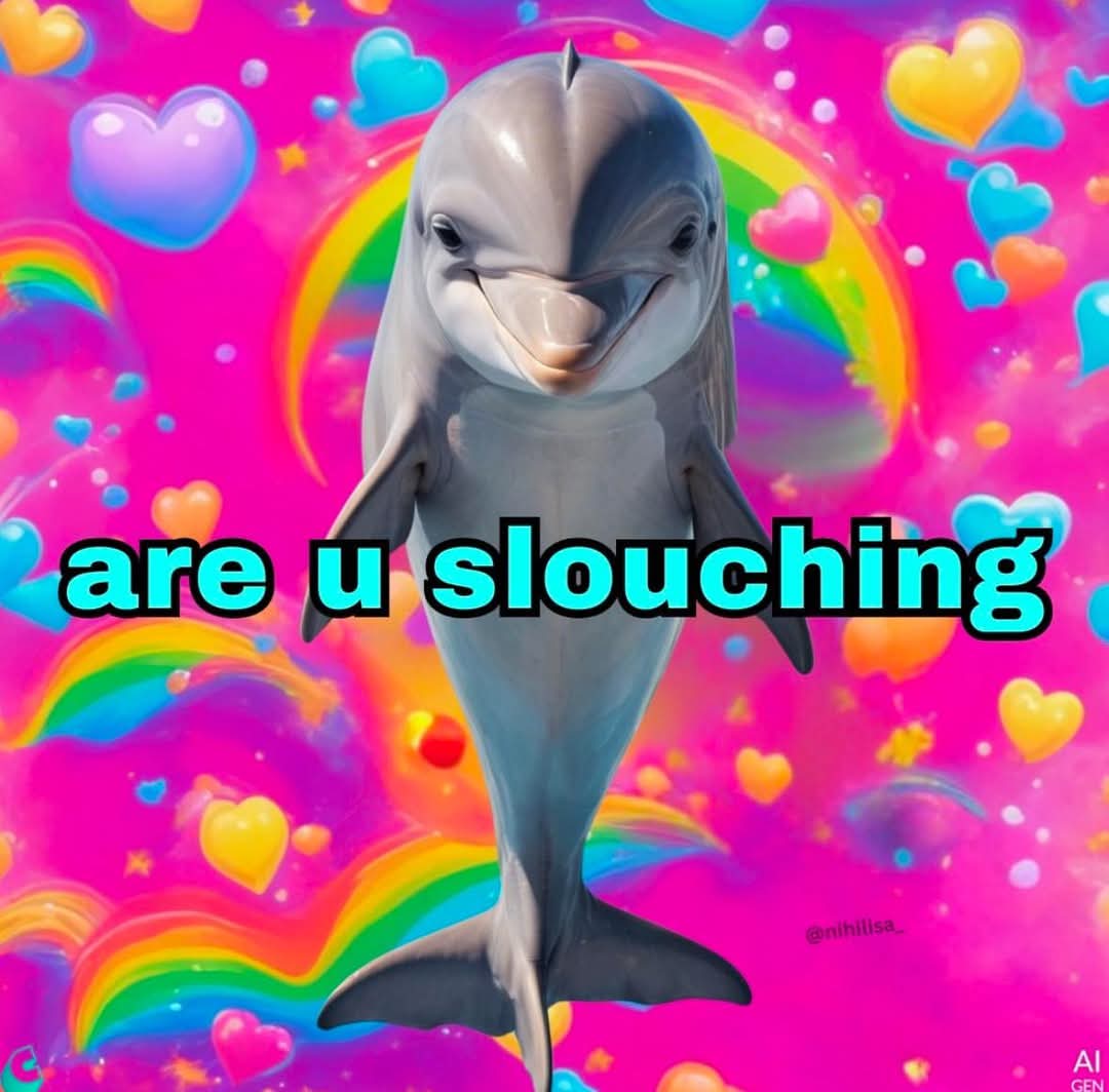 CaliberFae's tweet image. Straighten that back, loser