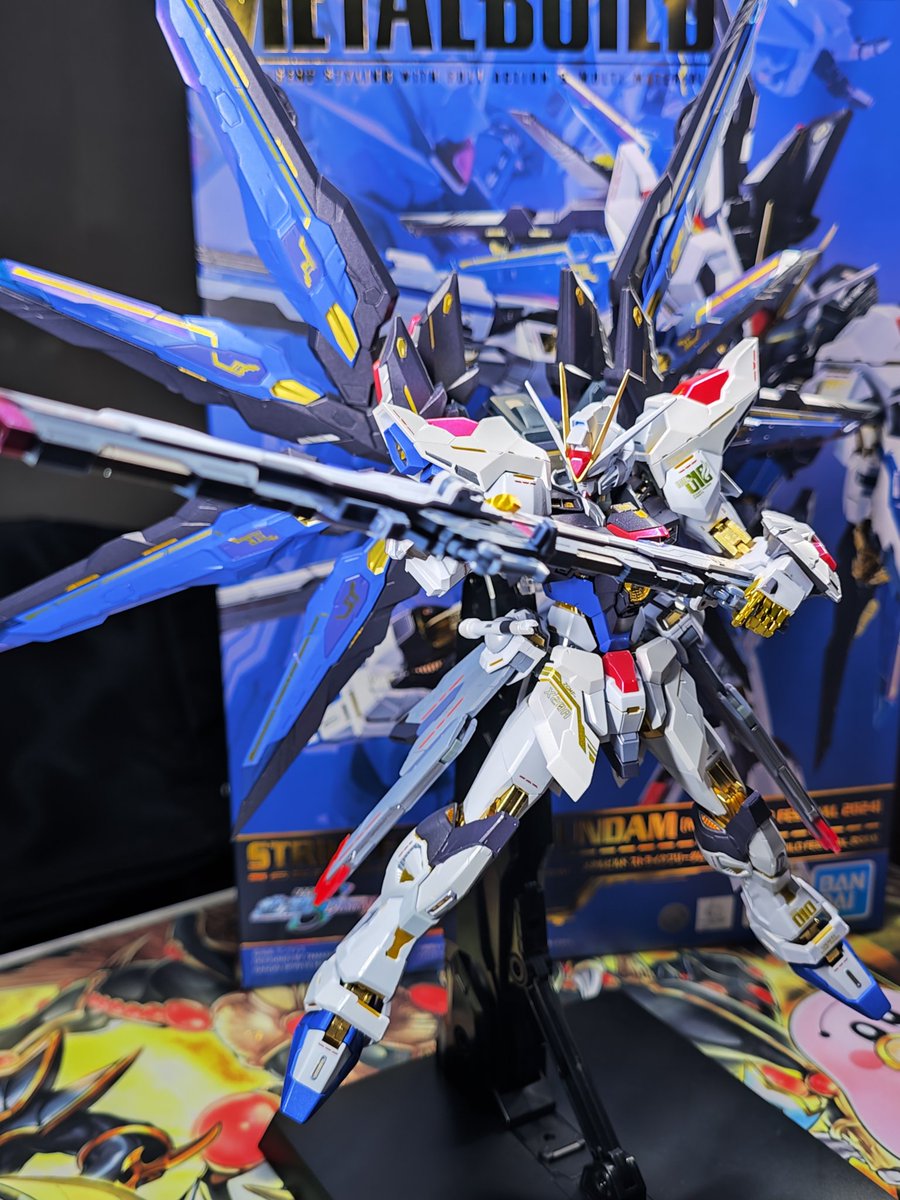RayLam_Yooo's tweet photo. STRIKE FREEDOM
やっぱりかっこいいよな～
FREEDOM最高🤩

#gundam 
#SEED 
#metalbulid https://t.co/7MZiuYuw7B