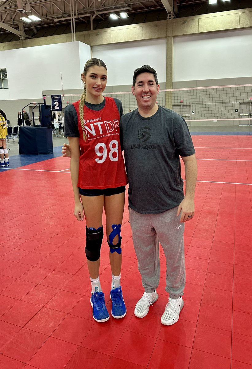 AlevokHazel's tweet photo. Thank You USA Volleyball for this incredible NTDP Winter Training Series experience in Louisville! ❤️🏐💙
Great to spend time with past and future teammates and coaches - Exciting to attend the Final Four! 🎉
•
#usav #usavntdp #avca #uclavolleyball #B1GVolleyball https://t.co/zrRXRXgB1U