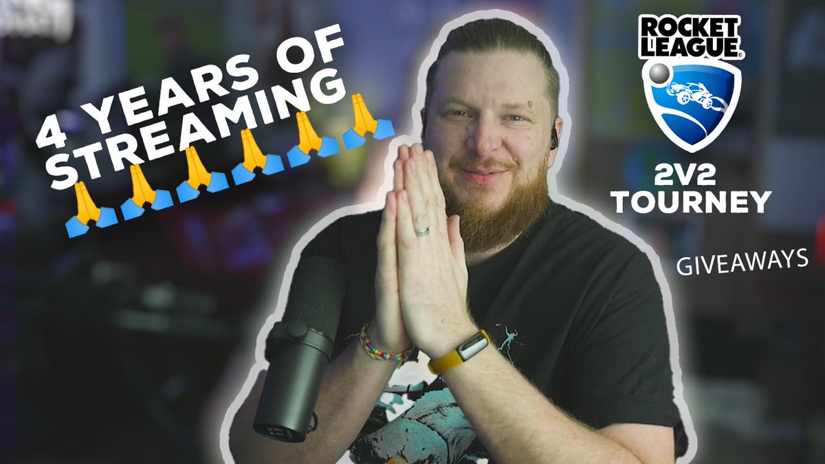 Anniversary Stream 2v2 Rocket League Tourney on Twitch twitch.tv/fangdadhat and Youtube youtube.com/fangdadhat #RocketLeague
