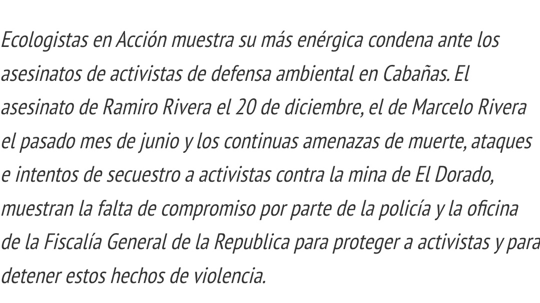AlejandroHF_'s tweet photo. Cuánta ironía y qué broma de mal gusto más grande lo que hacen los diputados del @nuevasideas, mandando a estudio una Ley de reactivación de la minería metálica el mismo día en que asesinaron a Ramiro Rivera -20 de diciembre-.

#NoALaMineria 
#TodaMinaContamina https://t.co/oewNnqV2HZ