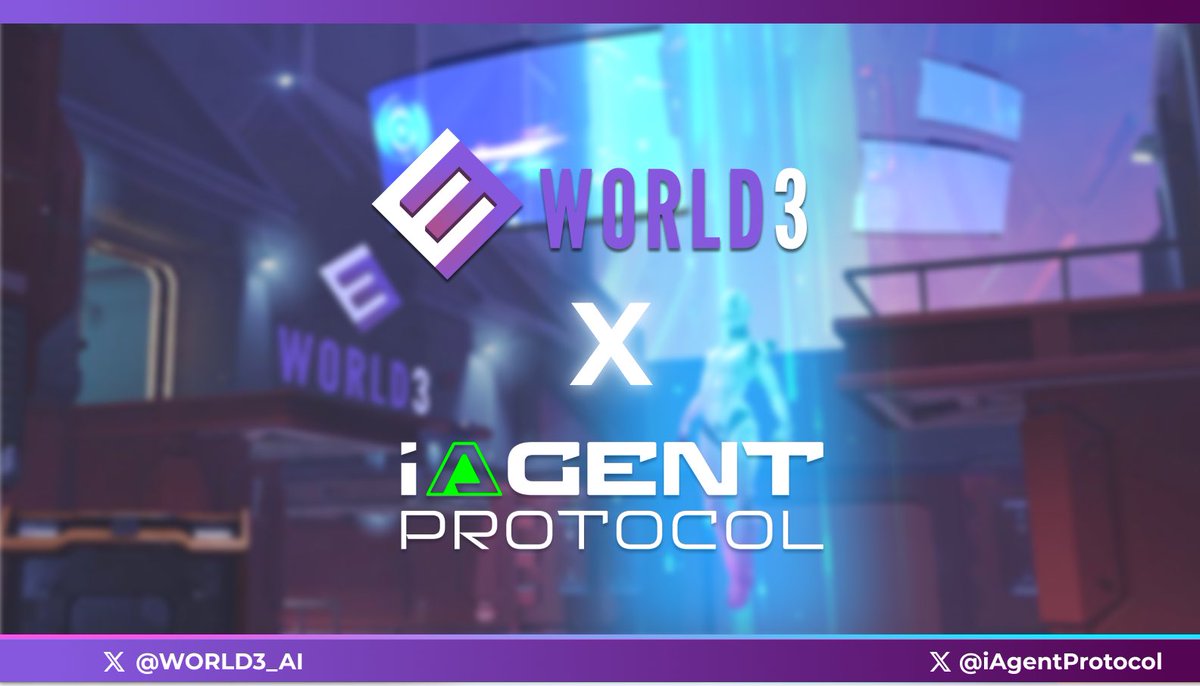 WORLD3_AI's tweet image. 🌟 WORLD3 x iAgent Protocol Partnership Announcement! 🌟

WORLD3 is excited to announce that we are collaborating with @iAgentProtocol, a cutting-edge platform empowering gamers to train and monetize AI agents built from their own gameplay footage.

🌐 WORLD3 transforms virtual…