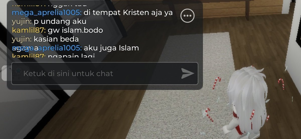 sorry jarang jbjb.. gua kecanduan main roblox.. main roblox bikin goblox...