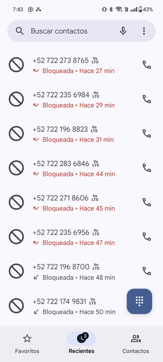 NBEstadodeMxico's tweet photo. Si esto no es acoso de @BancoAzteca, no sé qué es @CondusefMX. 
Llevan 3 semanas llamándome  minuto a minuto para cobrarle a una persona que no soy yo, ya les dije que está equivocado y hasta groseros... Ya me registré en REUS pero no sirve. Ayuda! https://t.co/xR0nYVMtKE