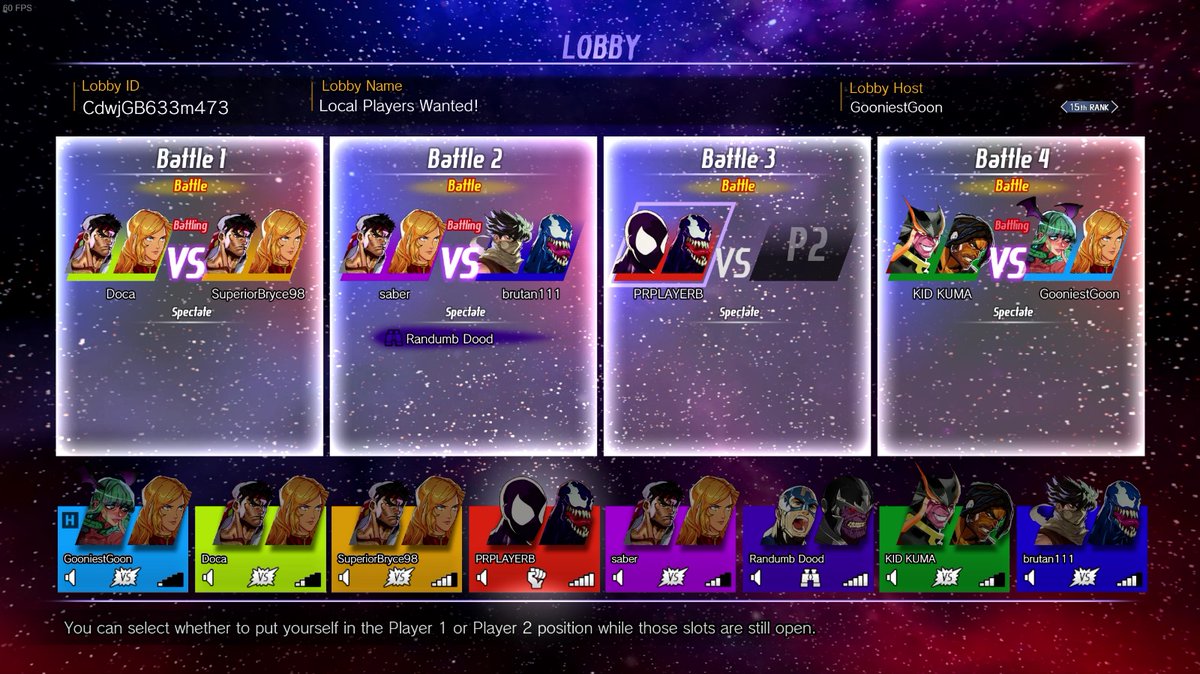 Full lobbies In #MvCIB...
What is grass? <a href="/maximilian_/">Maximilian Dood</a>  👊🎮🔥