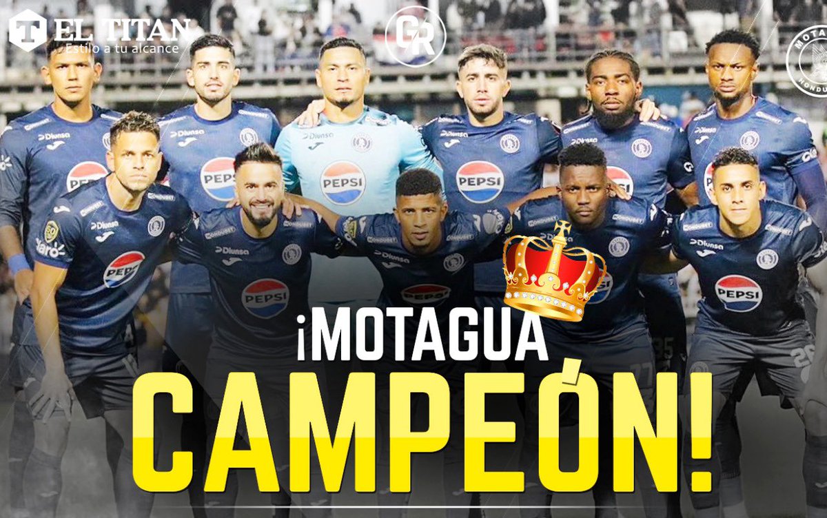 GustavoRocaGOL's tweet photo. 🦅👑 ¡ADIÓS PATERNIDAD, ADIÓS PENTA Y MOTAGUA CAMPEÓN!

El Ciclón Azul hace morder el polvo al Olimpia y manda DERROTADO a Pedro Troglio a Argentina. Diego Vazquez esperó tanto para celebrar frente al de Luján y cobró VENGANZA de tantas que le hizo desde 2019.

✍🏻 Motagua fue mejor y pudo hasta contra el ARBITRAJE en la ida y vuelta. Justo campeón y que se celebre por todo lo alto la COPA 19.

🏆 🇭🇳 MÁS CAMPEONES EN HONDURAS:
Olimpia 38
Motagua 19
Real España 12
Marathón 9