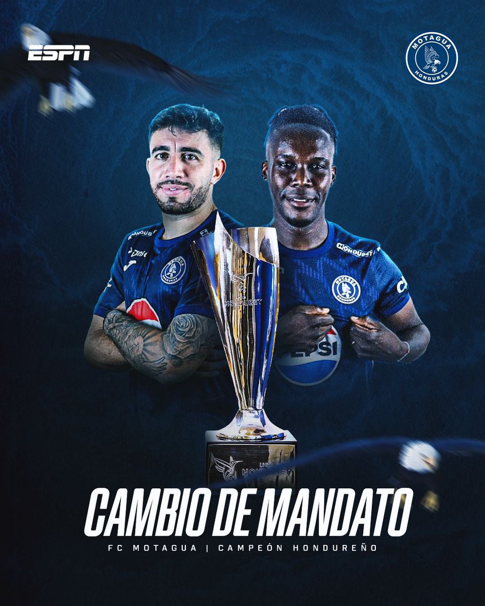 🦅🏆 🇭🇳 ¡MOTAGUA CAMPEÓN DE HONDURAS! 🔥 

🔵 El “Ciclón Azul” derrotó al Olimpia 🦁 en el último partido de Pedro Troglio al frente de los albos y cortaron su racha de títulos en el fútbol catracho.