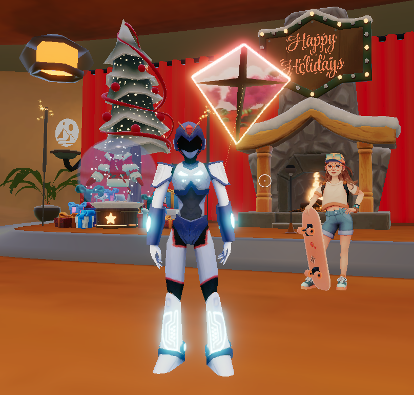 There's a wearable to be claimed right here in <a href="/decentraland/">Decentraland</a> 

Merry Christmas x
