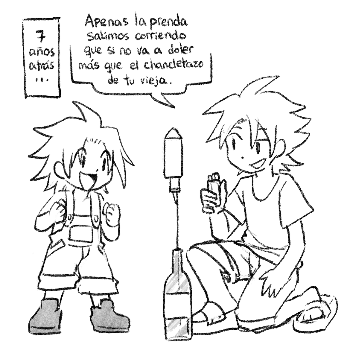 shaman king pero es una reunión familiar promedio durante las fiestas en argentina