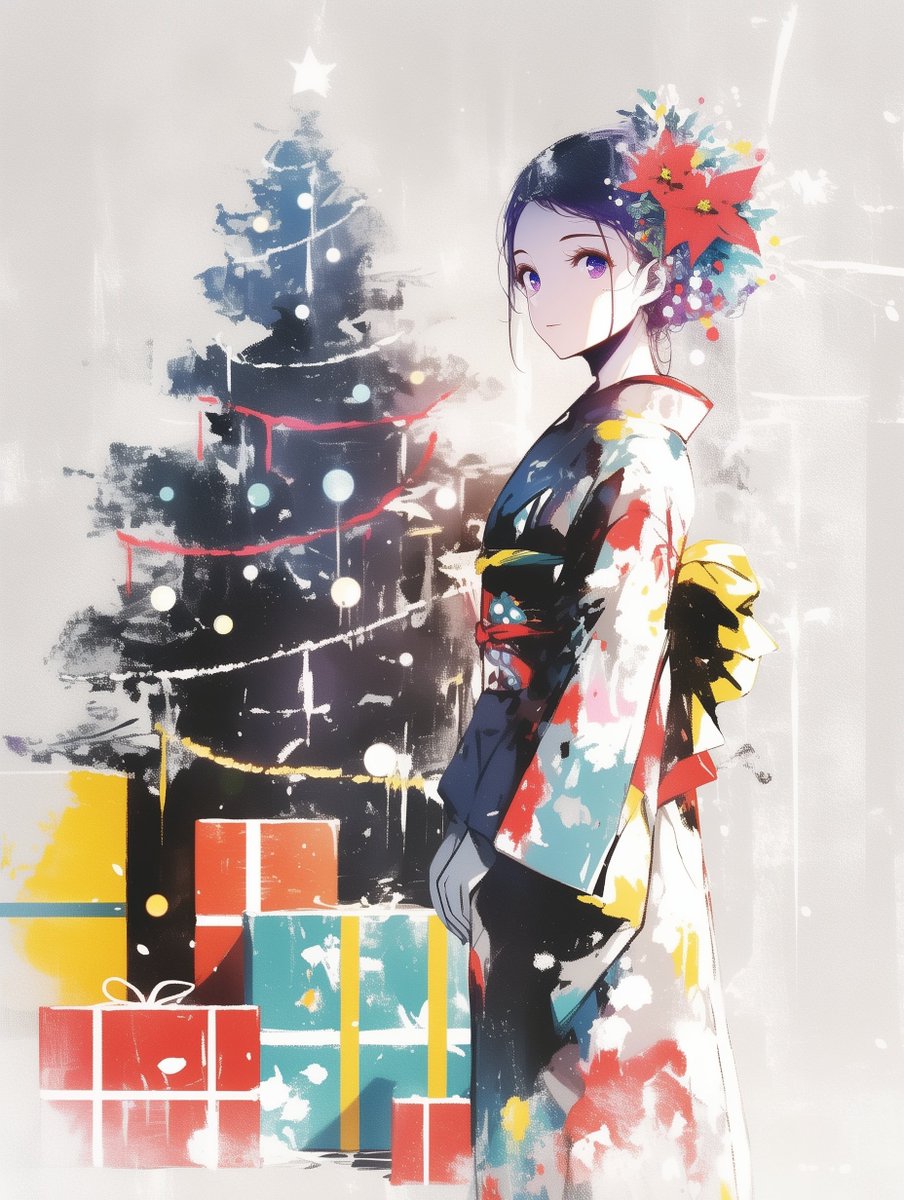 ATOAIart's tweet photo. Kimono and Christmas and Cheerful
#AIart #aiartoworks #AIイラスト #aiartcommunity #nijijorney https://t.co/SI0Sws2LSt