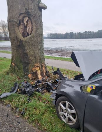 Eenzijdig ongeval op de Lieshoutseweg