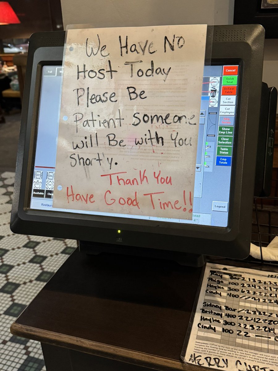 Hey <a href="/rubytuesday/">Ruby Tuesday</a> the people here before me have been waiting for 30 minutes. Please do better at the Enterprise, Alabama store.