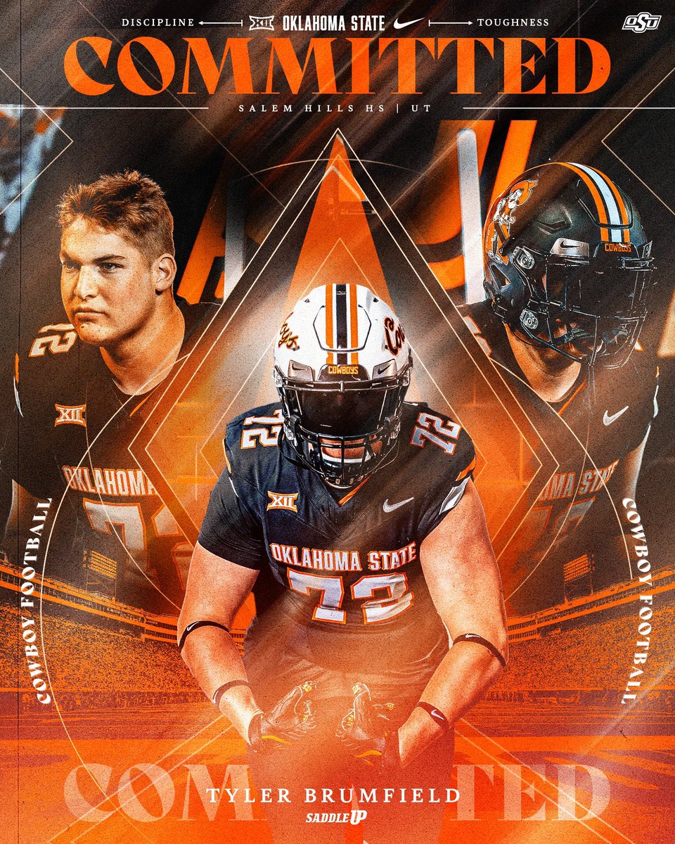 2025 (<a href="/SnowCollegeFB/">Snow College Badger Football</a>) JUCO OT <a href="/brummy_14/">Tyler Brumfield</a> commits to OSU <a href="/CowboyFB/">OSU Cowboy Football</a>