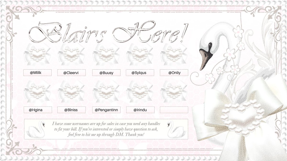 Help rt
Wts @ Idol/GG BG OP SOP uname username UFS

Based on/ BO ;
𐙚 Pharita Jongseong Winteo Haerin Heejin Danielle Minju Sion Myungjae Seungmin Beomgyu Rose Yujin Lalisa Seul Idol Mulchar Nick

𓍯  Negotiable &amp; Feel free to ask!

Masih open slot jastip ya
#zonauang #zonaba