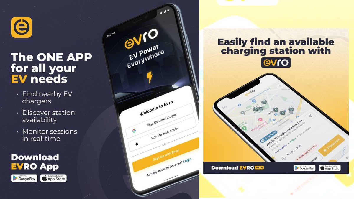TrffcNtwrk_Ph's tweet image. The Philippines&apos; first brand-agnostic roaming electric vehicle (EV) charging network, Evro PH, has been acquired by ACMobility, a company dedicated to advancing the growth of electrified mobility. 
#ACMobility #EVROPhilippines #GlobePH #TrafficNetworkPH