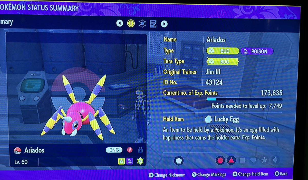 Fraggle_Drums's tweet image. #Ariados #UltimatePokémonQuest #Pokemon