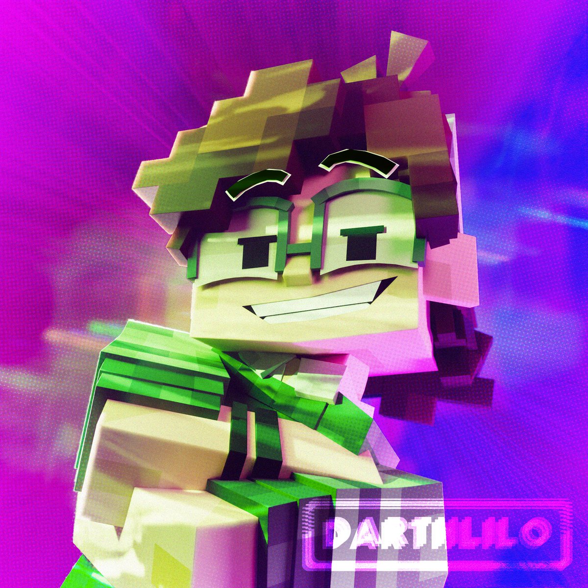 DarthLilo's tweet photo. Birthday render for @YourFriendBrand I made back in august ‼️‼️‼️

#blender #minecraft #b3d #cycles https://t.co/RI7pwk2fZM