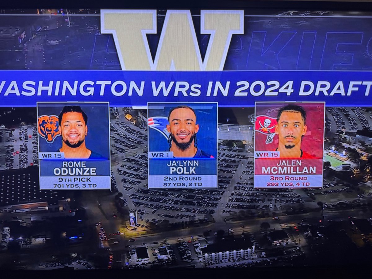 EvanSteinruck's tweet image. Sunday Night Football shoutout…  #uwhuskies  @UW_Football