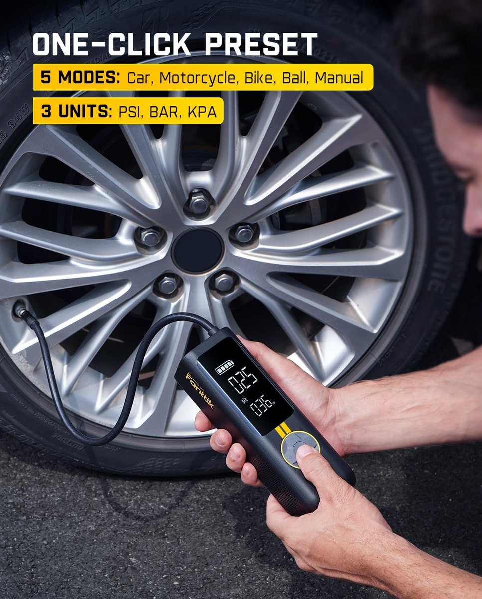 TrendyDeal52's tweet image. Experience fast inflation with the Fanttik X8 APEX Tire Inflator for just $69.99, now 30% off! Perfect for quick and easy tire maintenance with a powerful 150PSI capacity! 

sovrn.co/11kgwzr

 #FastInflation #TireCare #BigSavings