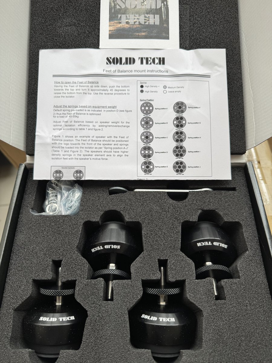 Absolute_Hi_End's tweet image. All New Solid Tech Feet Of Balance - Isolation footers for speakers and racks are now available in Australia.
Please contact us for Dealers near you.

@tech.solid #solidtech #solidtechisolation #isolationdevices #speakerfeet #audioisolation #solidtechfeetofbalance