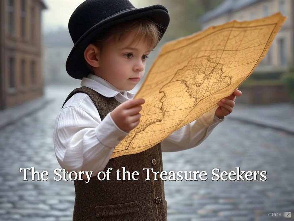 🗺️ Embark on a Quest for Hidden Riches with 'The Story of the Treasure Seekers' 💰

Join the Bastable children in E. Nesbit's timeless adventure where every page turn could lead to a treasure. This isn't just a story; it's a journey into the heart of childhood imagination and the