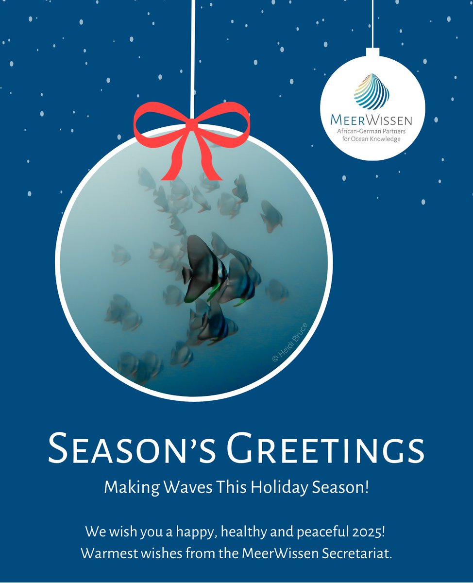 MeerWissen Initiative (@_meerwissen) on Twitter photo Happy Holidays!β¨
We thank our initiator & funder <a href="/BMZ_Bund/">Bundesentwicklungsministerium</a> & all partners for a year of collaboration, driving action for a healthy ocean & contributing to the #OceanDecade.
π§Over the holidays, dive into our podcast series: tinyurl.com/yc7frjft
Hereβs to the ocean year 2025! Happy Holidays!β¨
We thank our initiator & funder <a href="/BMZ_Bund/">Bundesentwicklungsministerium</a> & all partners for a year of collaboration, driving action for a healthy ocean & contributing to the #OceanDecade.
π§Over the holidays, dive into our podcast series: tinyurl.com/yc7frjft
Hereβs to the ocean year 2025!