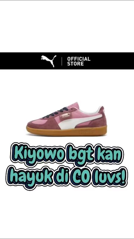 andyhidayat67's tweet photo. PUMA Sepatu Sneaker Palermo sejutaan siap bungkus #pumapalermo #puma #pumasneakers #RacunShopee #ShopeeFashionHaul #ShopeeLook #ShopeeCOD Ayo, lihat videoku di Shopee Video! https://t.co/qZSpGLzmqx https://t.co/WsfwQZU2w6