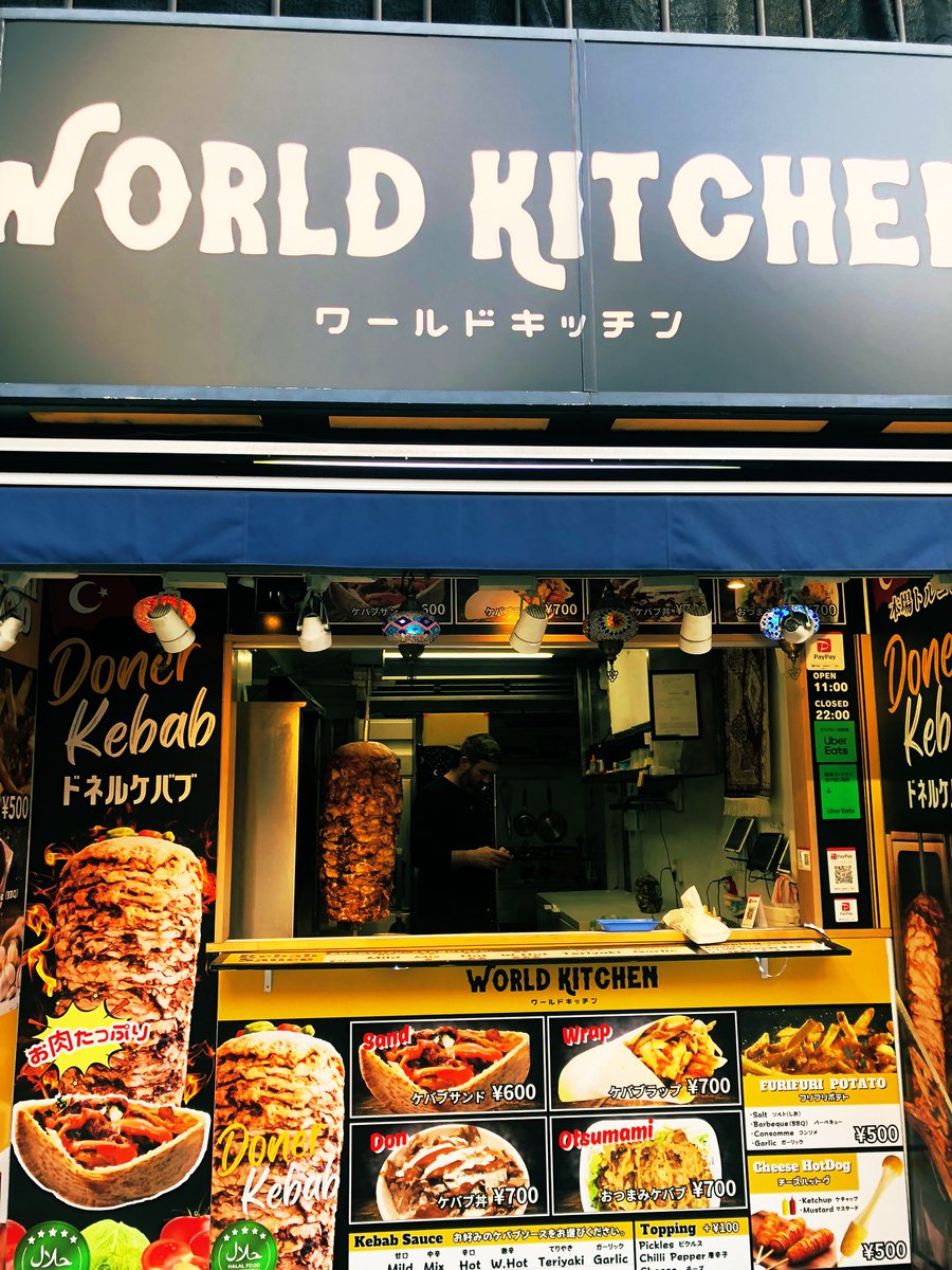 cct0GVuQsk1NEiG's tweet photo. ( ・∇・)
WORLD KITCHENの正体が分かりました
╰(*´︶`*)╯♡
こんな感じのお店🍖🔥
イメージとは少し違かったけど…
全部食べたい笑💓
(=´∀`)人(´∀`=)欲張りネ〜
#WORLDKITCHEN #ワールドキッチン https://t.co/Qg7xgoRKns