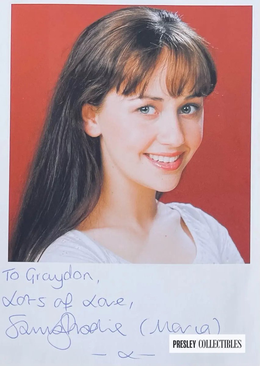 PresleyCollect's tweet image. Samia Maxine Longchambon is an English actress best known for her longstanding role as Maria Connor on the iconic ITV soap opera Coronation Street.

Grab yours here: presleycollectibles.com/samia-longcham…

#autographs #promophoto #signedphoto #englishactress #SamiaLongchambon #coronationstreet