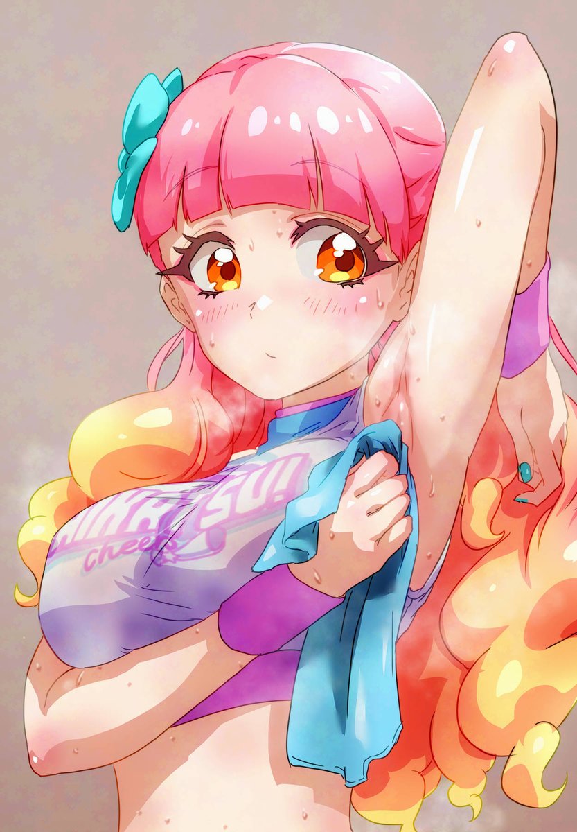 R18じゃないけど新刊お気に入りの汗タオルシリーズ① 