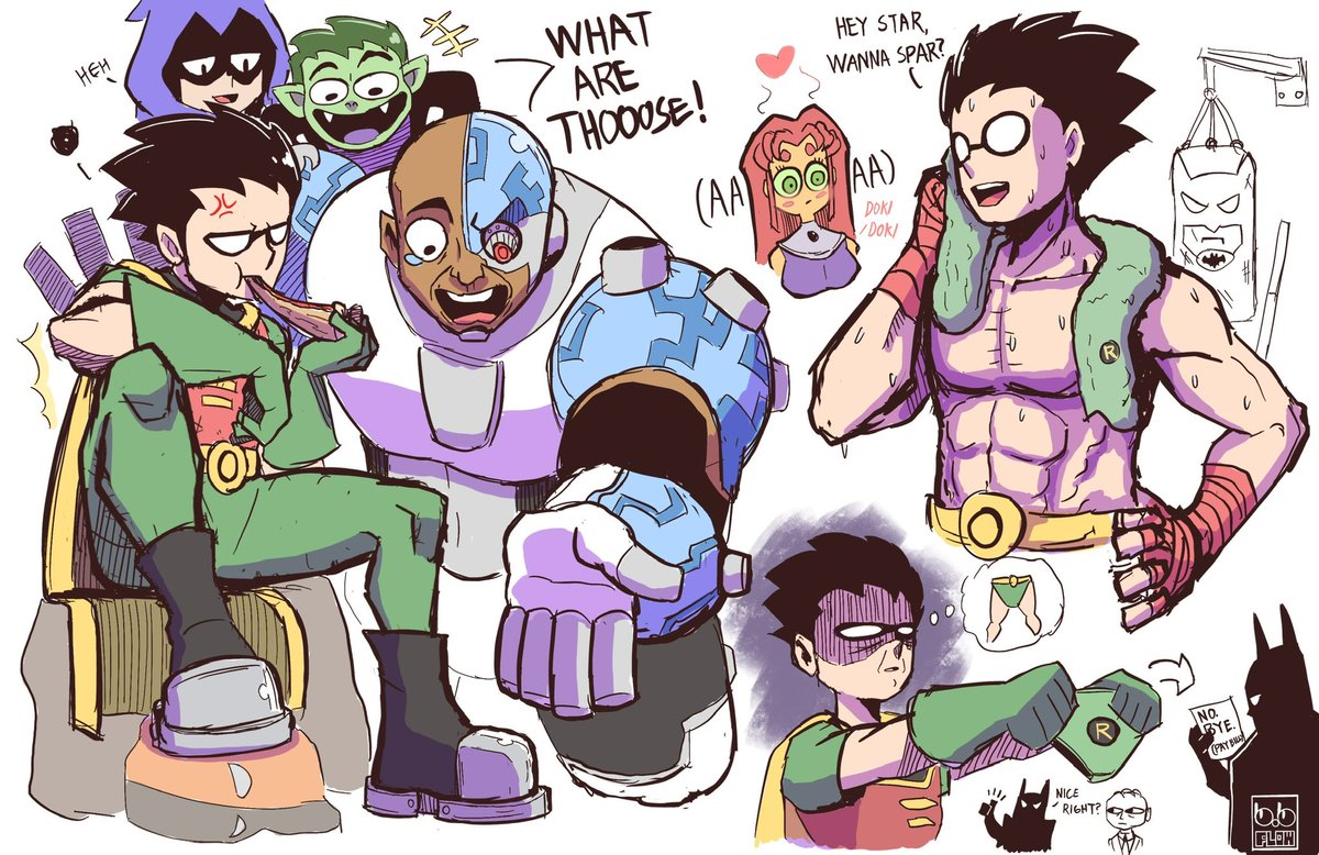 Teen Titans Robin doodle #teentitans #dccomics #Robin